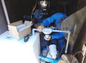 コンプレッサ 修理