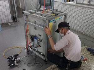 コンプレッサ 入替接続工事