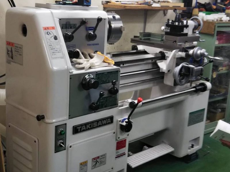 新品汎用旋盤の導入と中古汎用旋盤の撤去 | 尾張名古屋エリアの工場 
