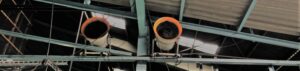 スイデン送風機の設置工事